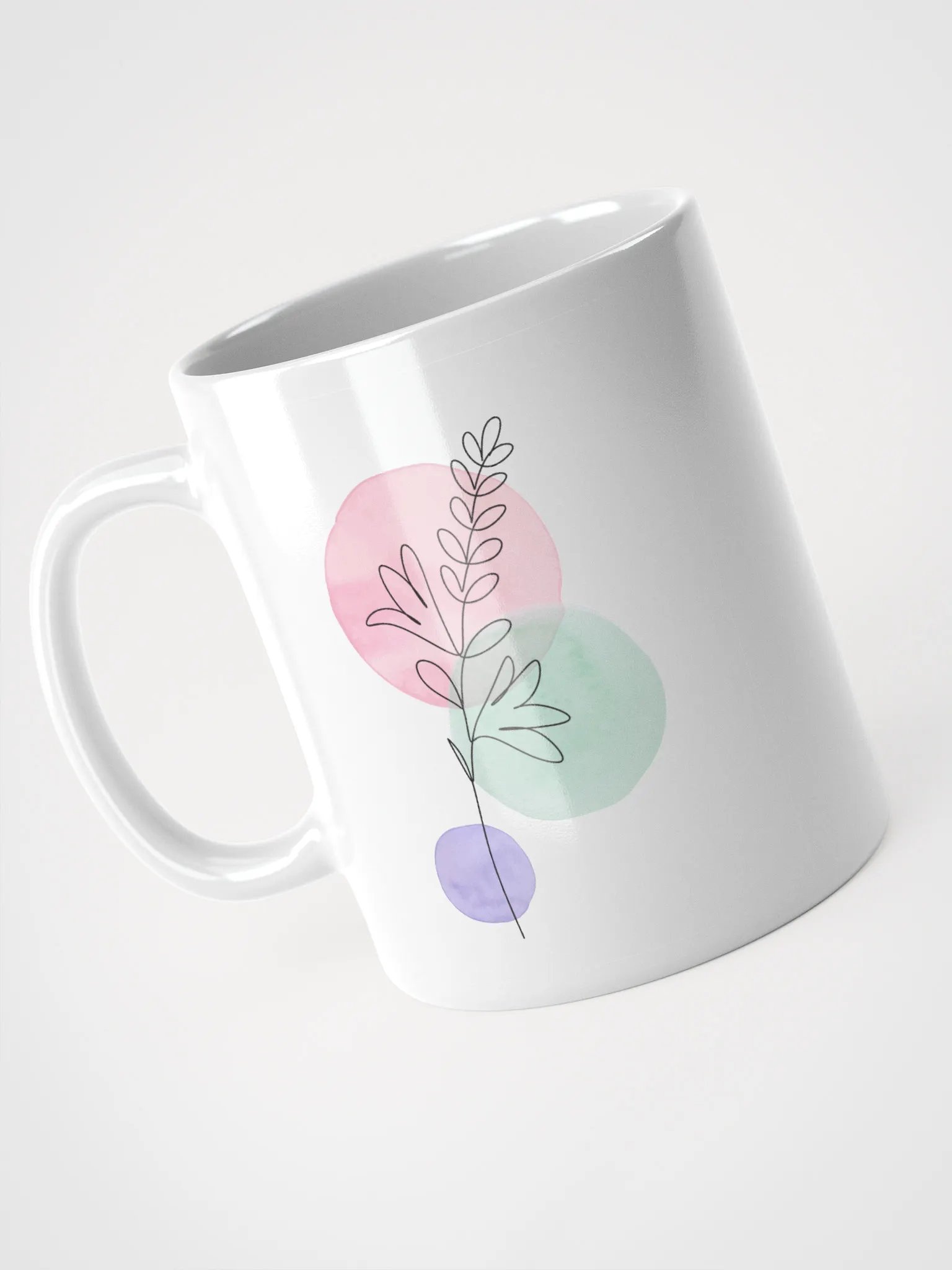 Watercolor Floral Illustration Mug product image (5)