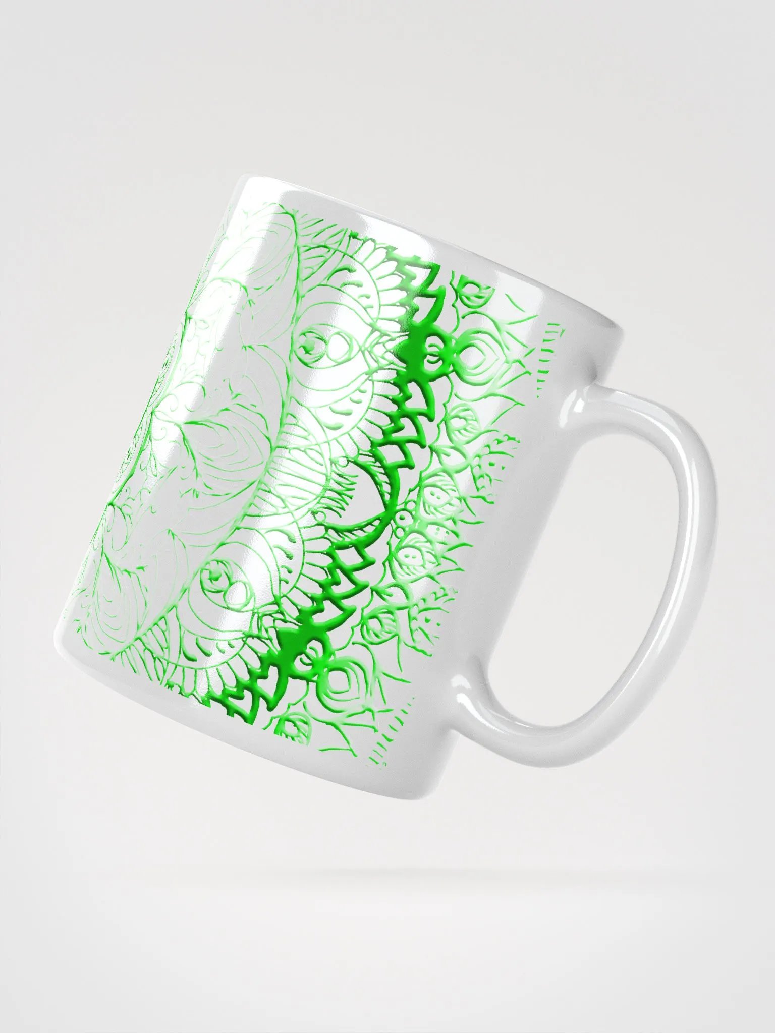 Emerald Kaleidoscope Mug product image (3)