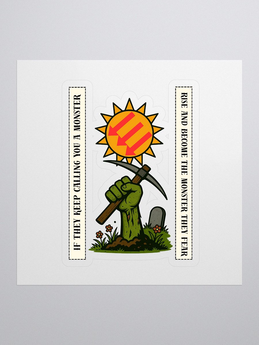 AUGUST 2025 - Be the Monster Sticker product image (1)