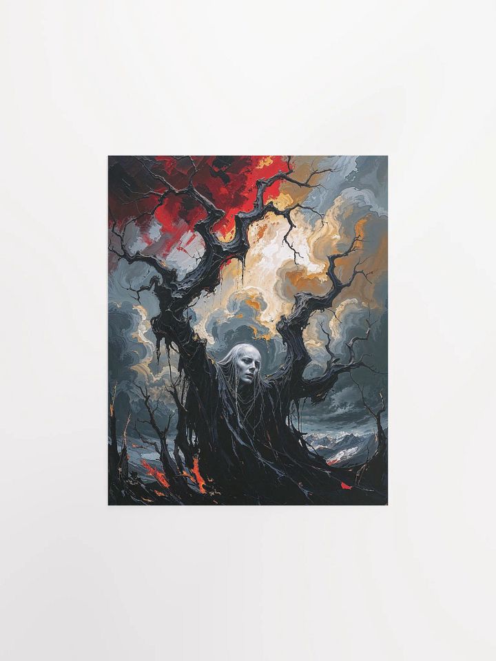 Ashen Bloom Matte Poster product image (3)