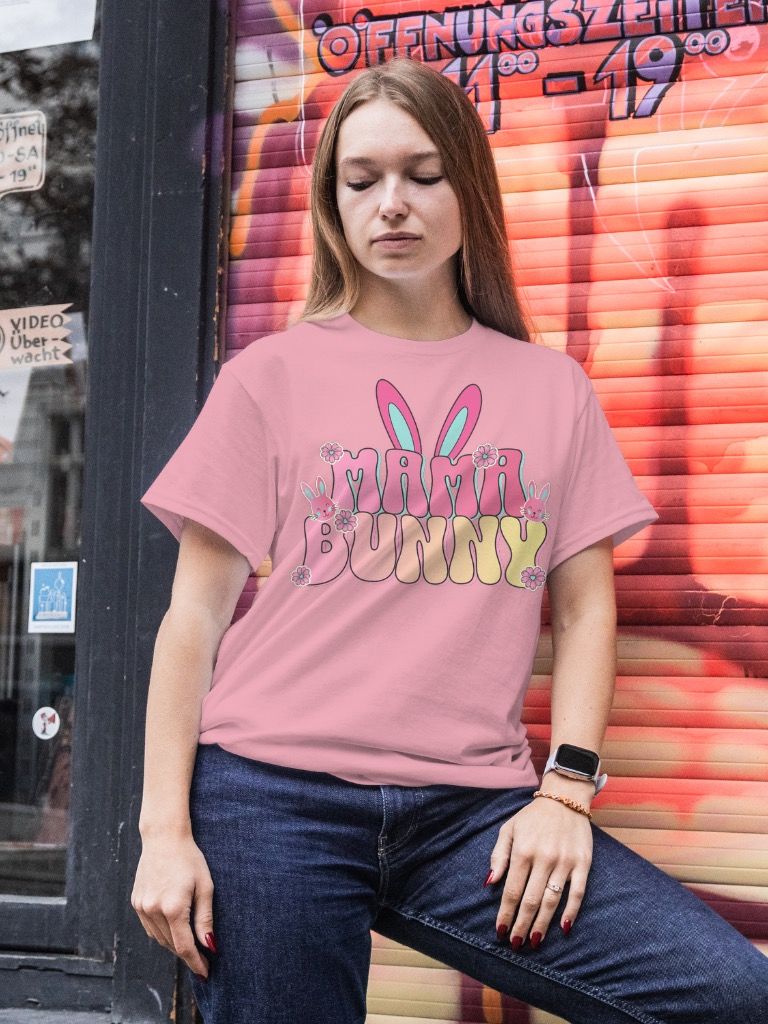 Mama Bunny Playful Organic Tee product image (1)