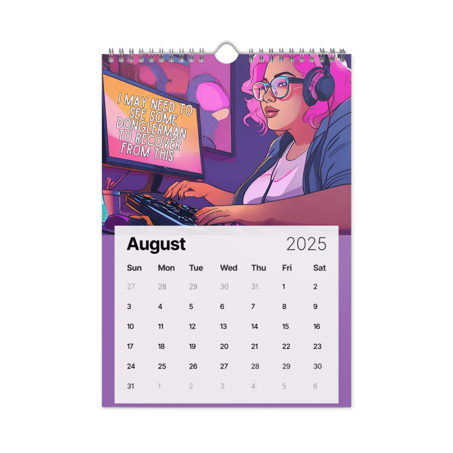 NeonHalo Unexplained and Unhinged Calendar 2025 product image (3)