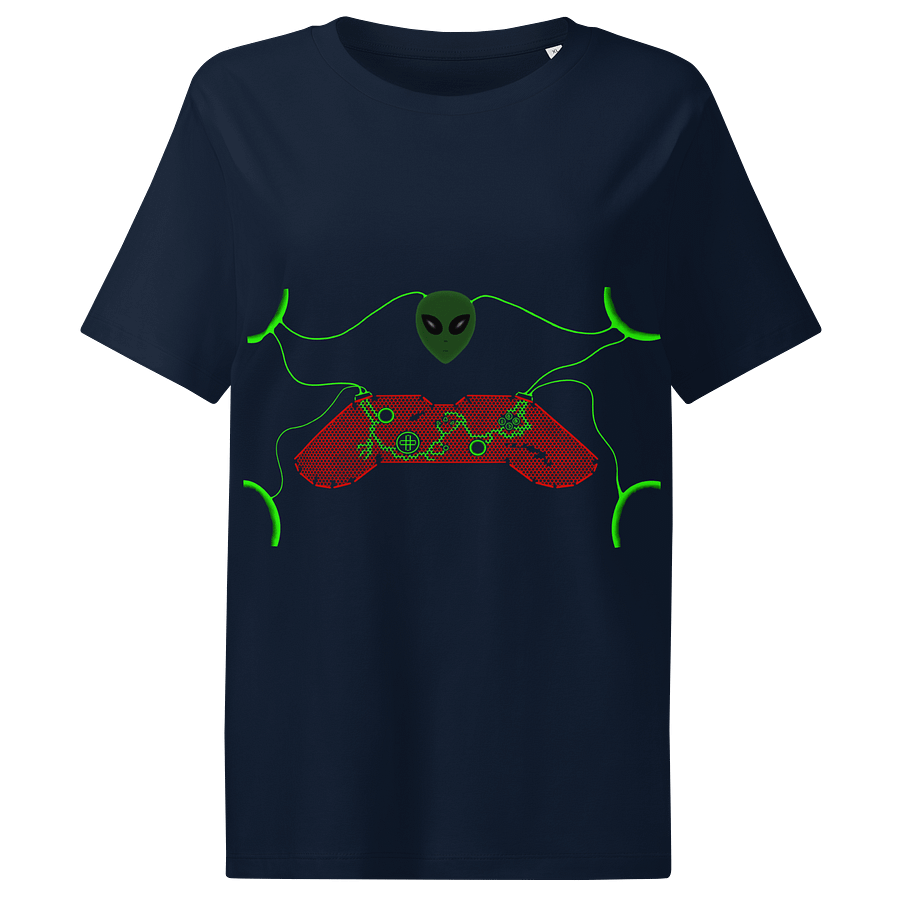 Galactic Gamer Organic T-Shirt product image (1)