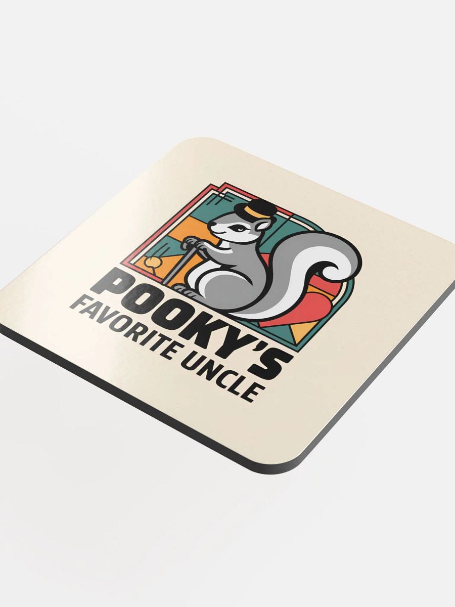 Coaster or micro art piece: Pooky's favorite uncle product image (4)