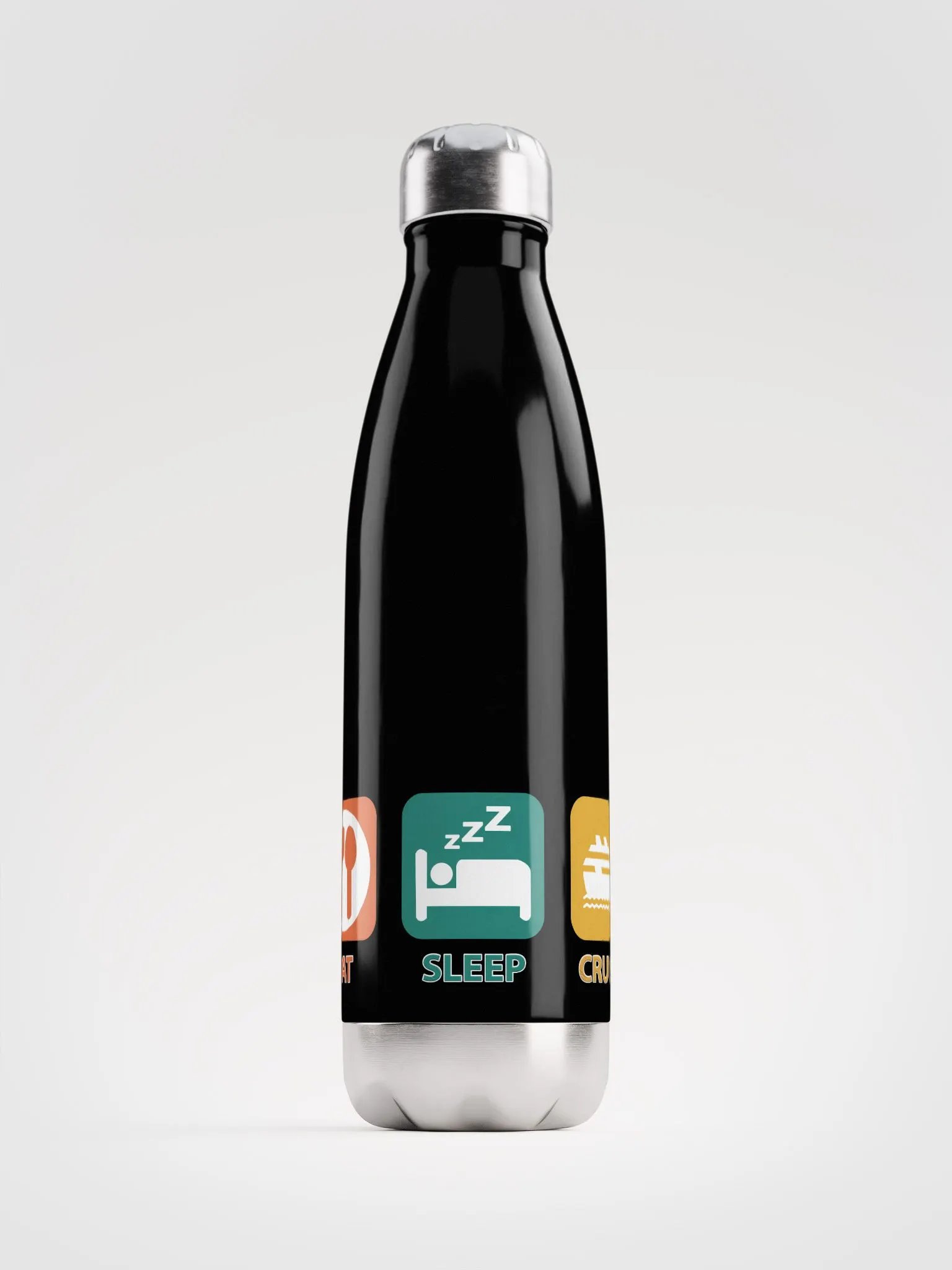 Eat Sleep Cruise Stainless Water Bottle product image (1)