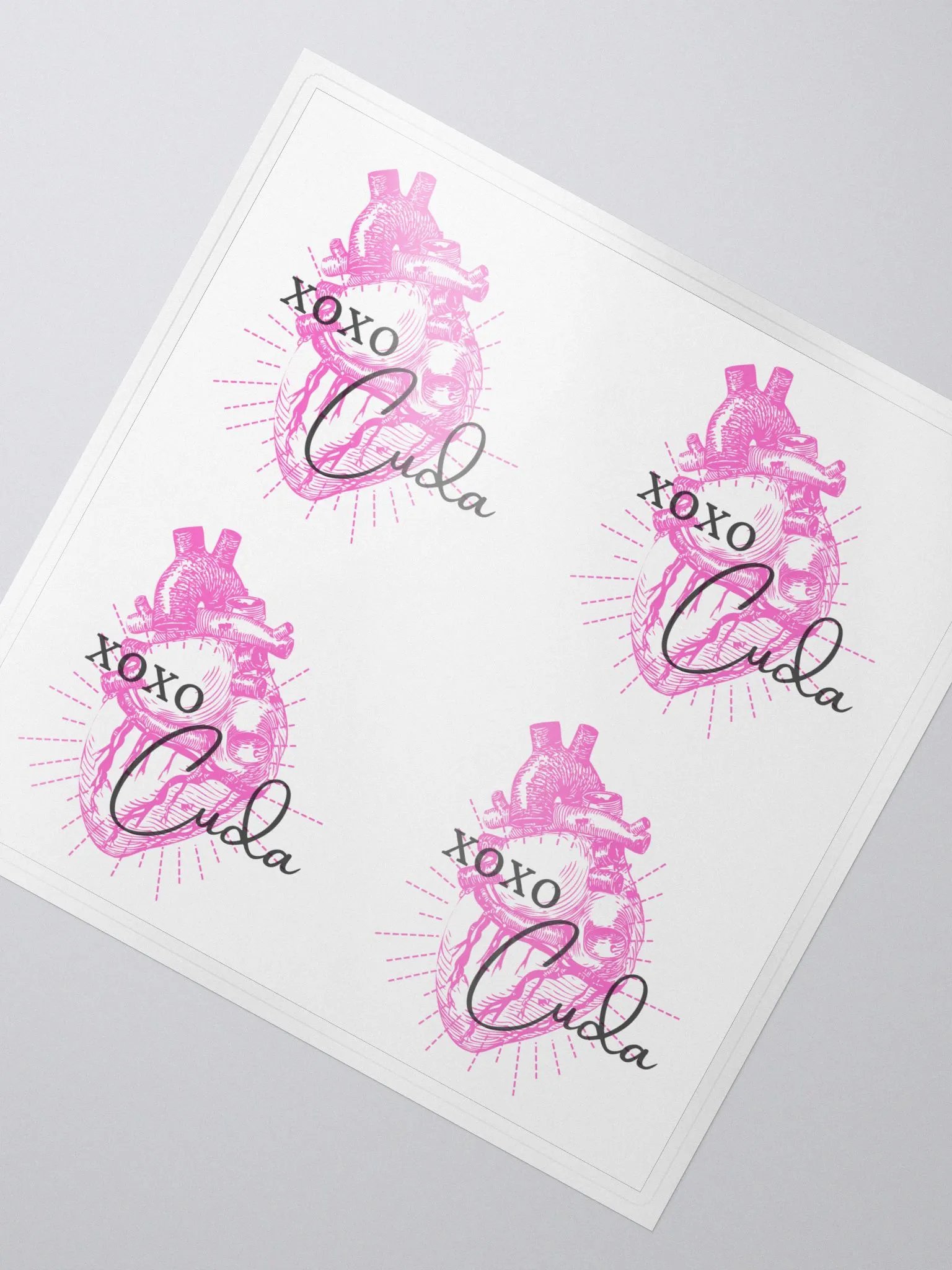 xoxo Cuda Sticker product image (4)