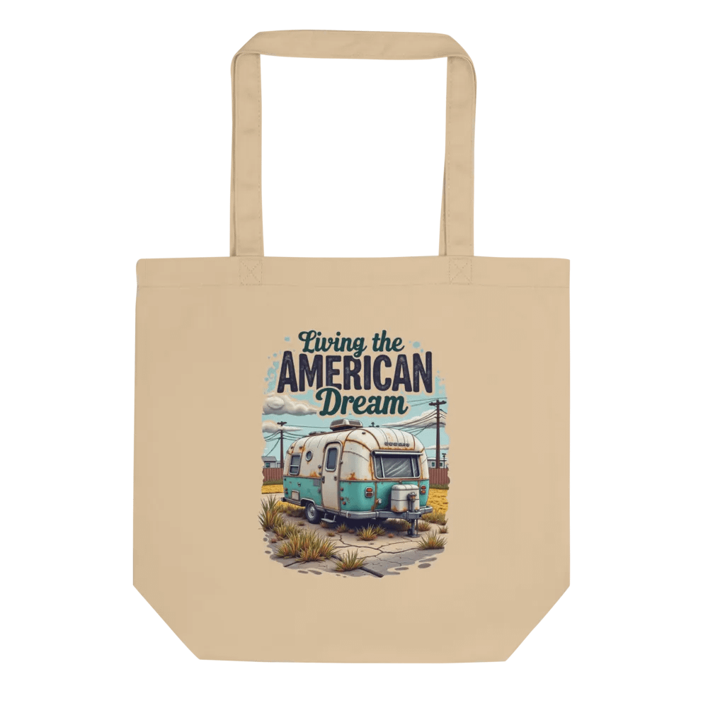American Dream Vintage Camper Tote Bag product image (1)