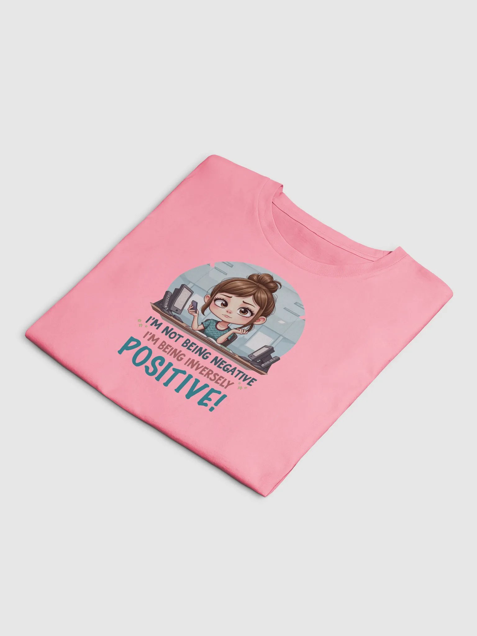 Inverse Positivity Chibi Women's Crop Top product image (20)