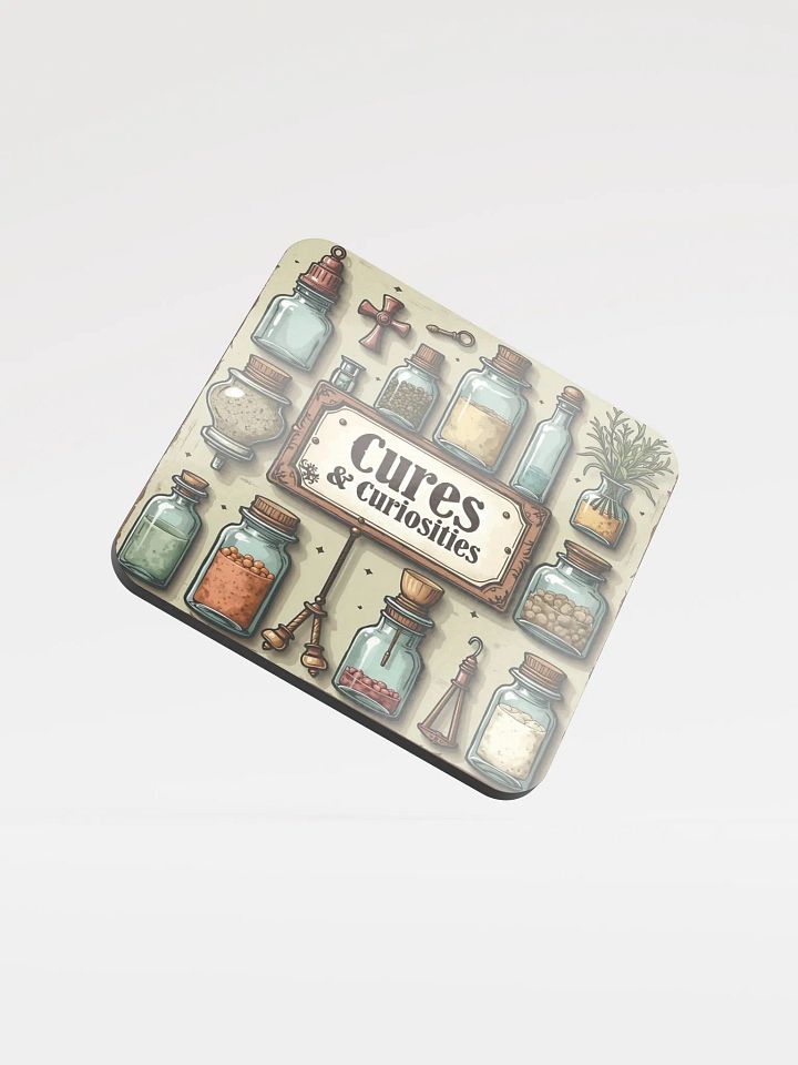Curiosities & Cures Cork Coasters product image (1)