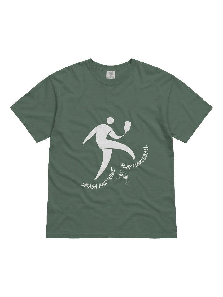 Smash and Wine Pickleball Heavyweight T-Shirt product image (5)