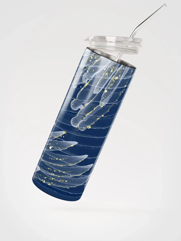 Golden Feather Stainless Steel Tumbler product image (3)