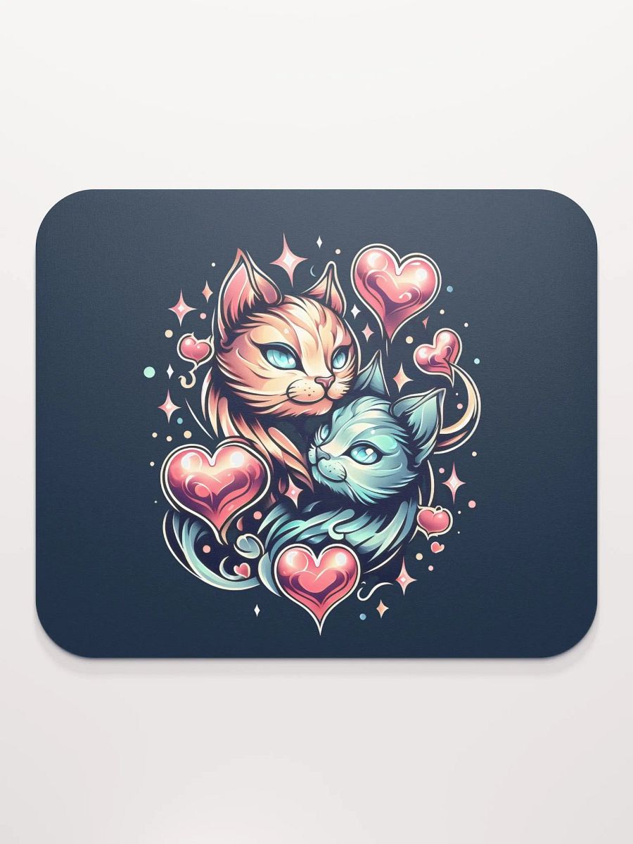 Feline Magic Love Mouse Pad product image (3)