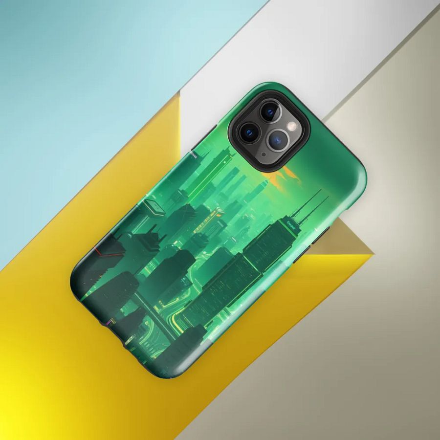Jade Metropolis - iPhone Tough Case product image (33)