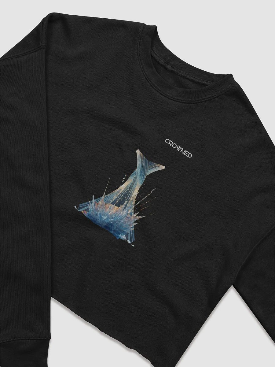 Aqua Spiral Fleece Sweatshirt product image (3)