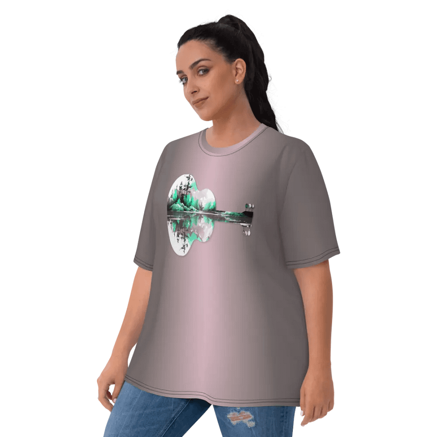 Guitar Nature All Over Print T-shirt product image (10)