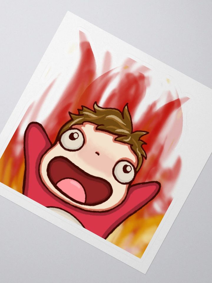 FIRE Emote Sticker product image (2)