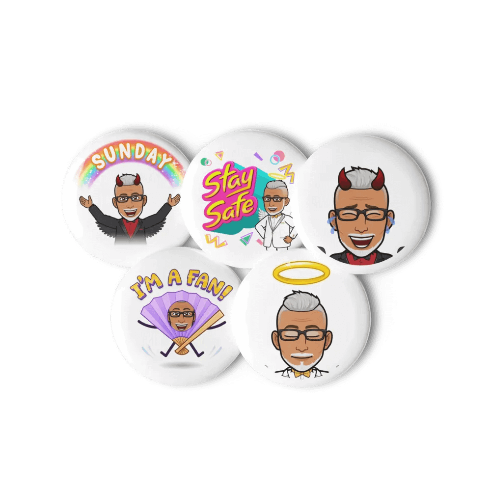 Ethereal Elder Pin Buttons Set product image (2)