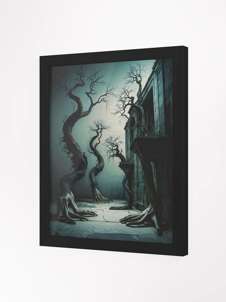 Surreal Muscular Trees Framed Print product image (11)