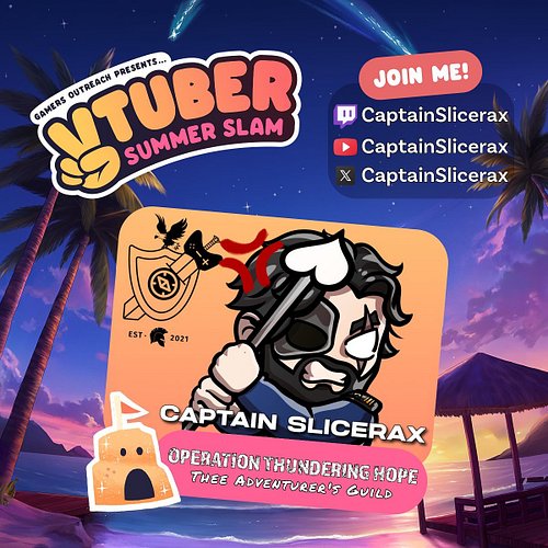 Meet the team of Operation Thundering Hope for the Vtuber Summer Slam 2025 presented by @theeadventurersguild and Val’s ARMA ...