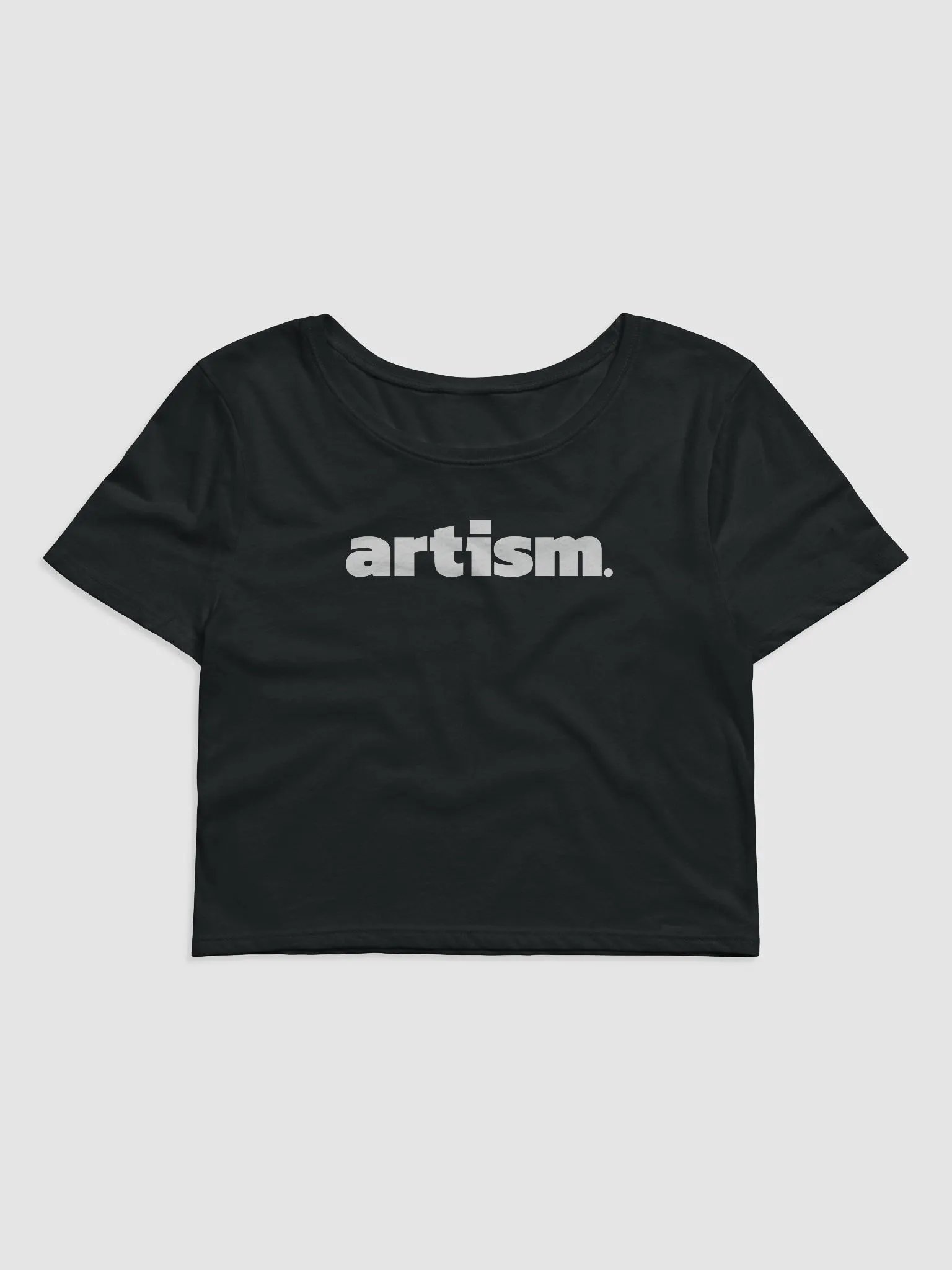 show your belly. artism. crop. shirt. product image (1)