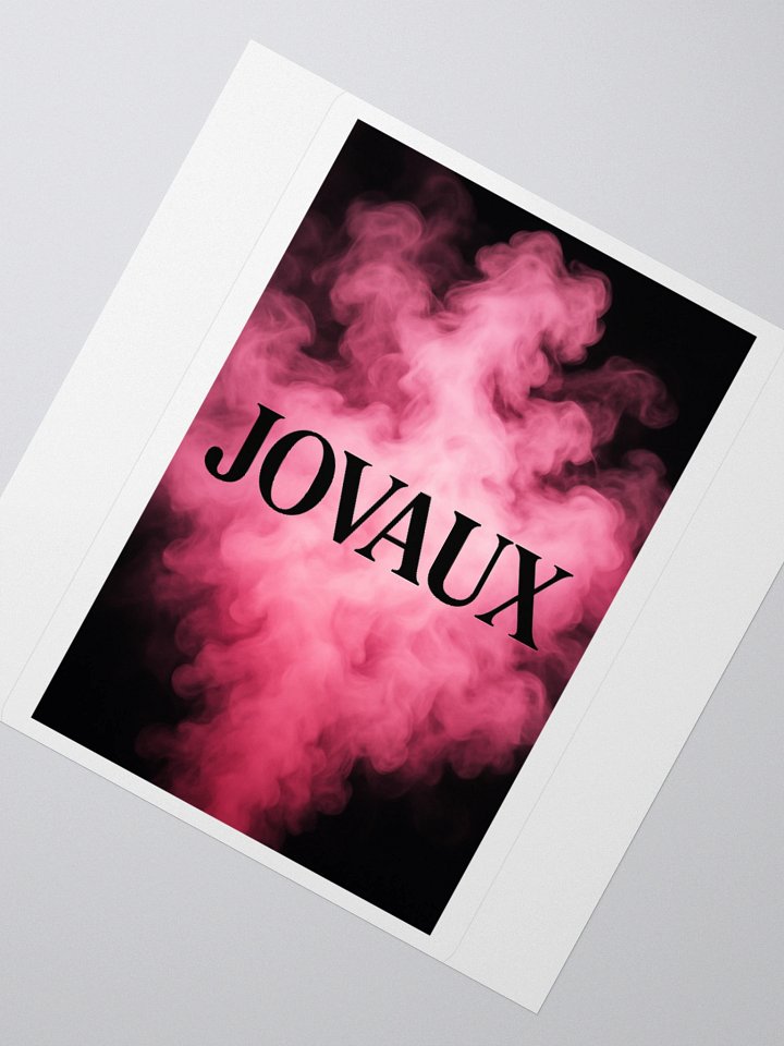 JOVAUX Smoke Signature Sticker product image (4)