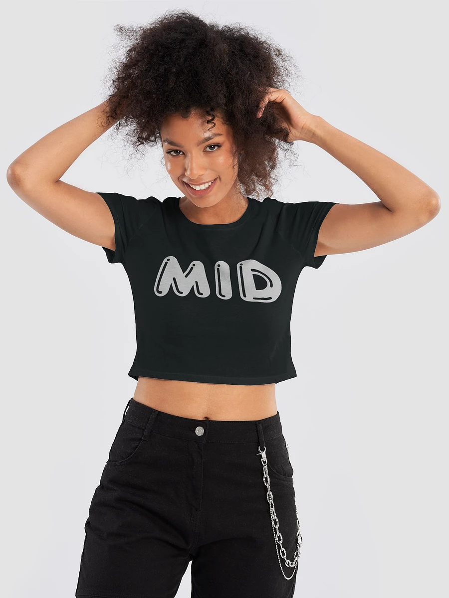 Mid Crop Top White product image (18)