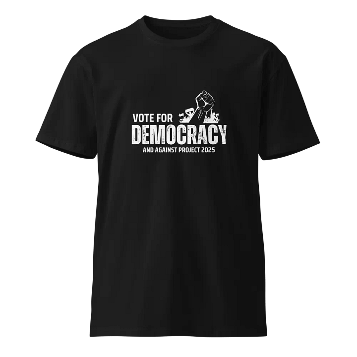 Pris-Vote For Democracy-AS Colour Unisex Premium T-Shirt product image (1)