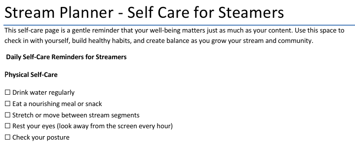 The Git Gud Guide: A Twitch Stream Planner Digital Download product image (4)