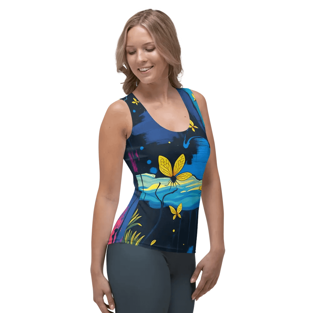 Cosmic Butterfly Women's Tank Top product image (4)