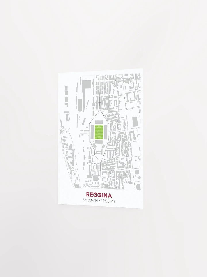 Reggina Stadium Map Design Poster product image (2)