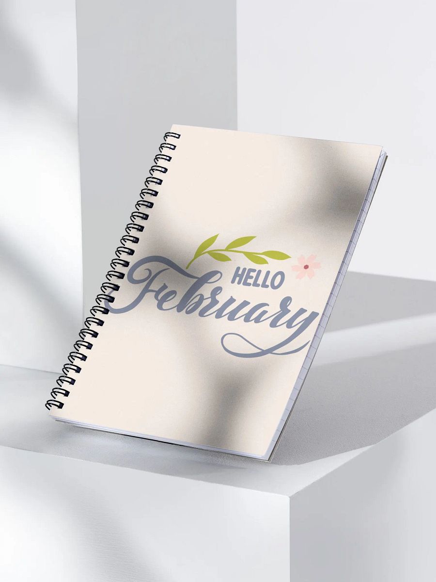 Hello February Journal (Tan Color) product image (3)