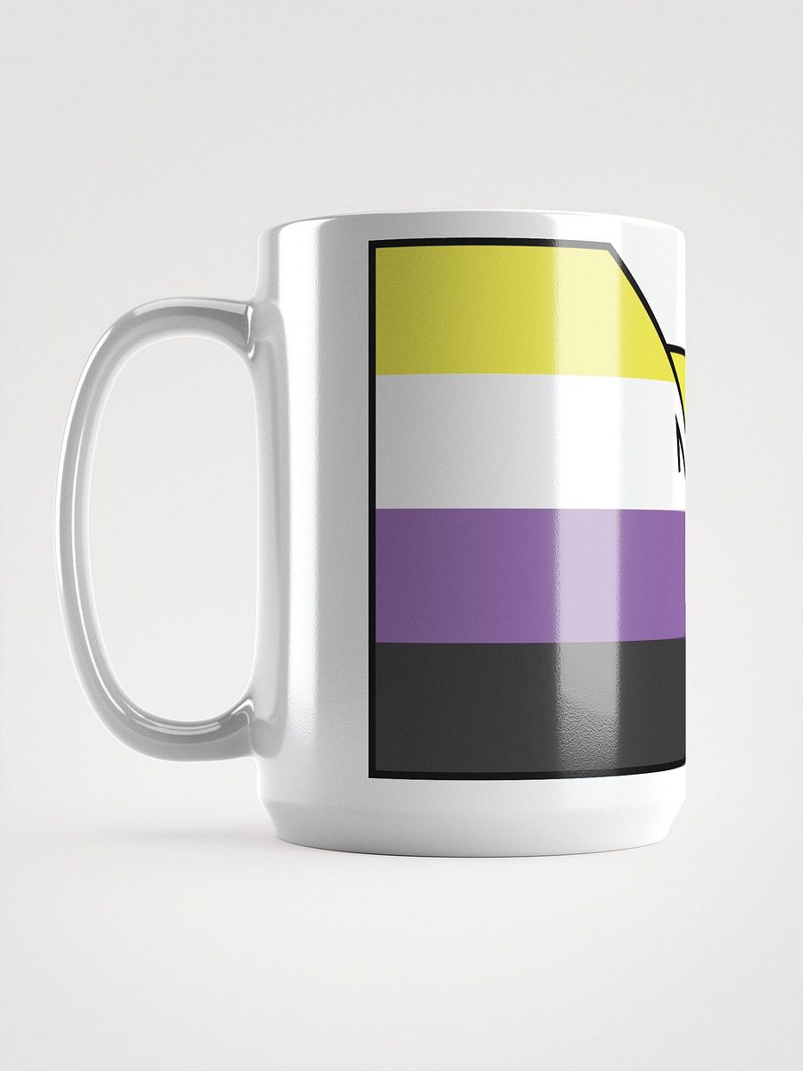 Faulted Pride Flags- Non Binary Mug product image (6)