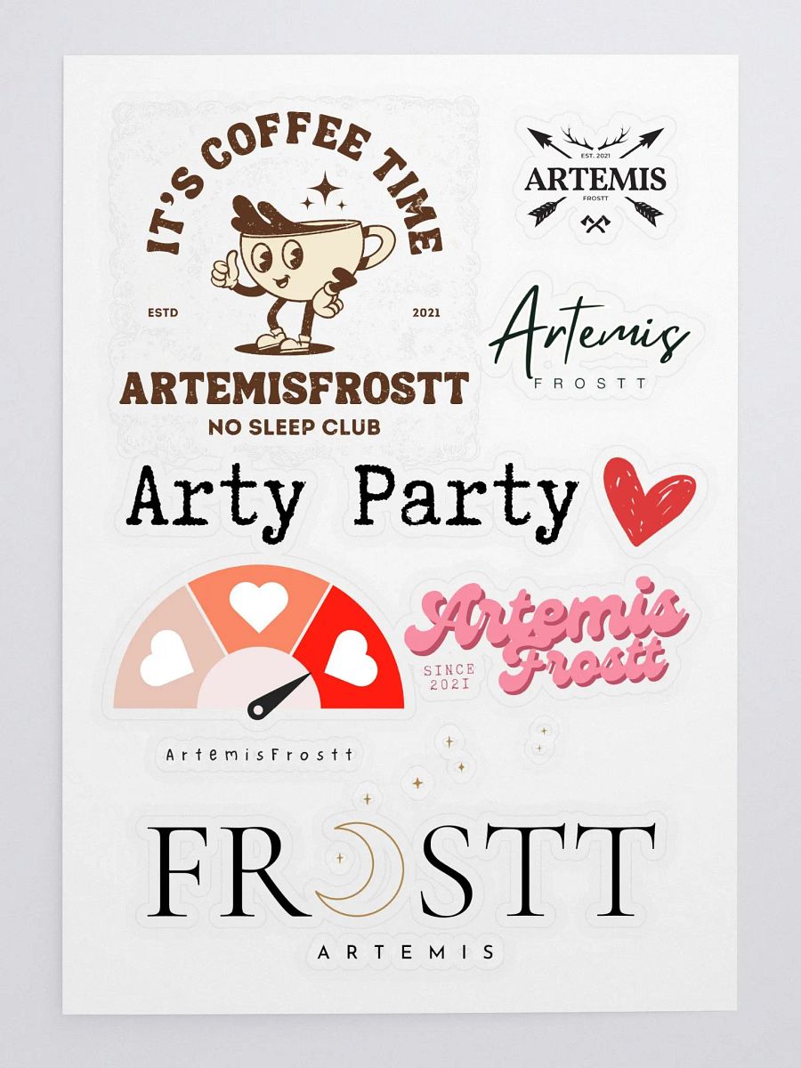 Artemis Sticker Bundle product image (3)