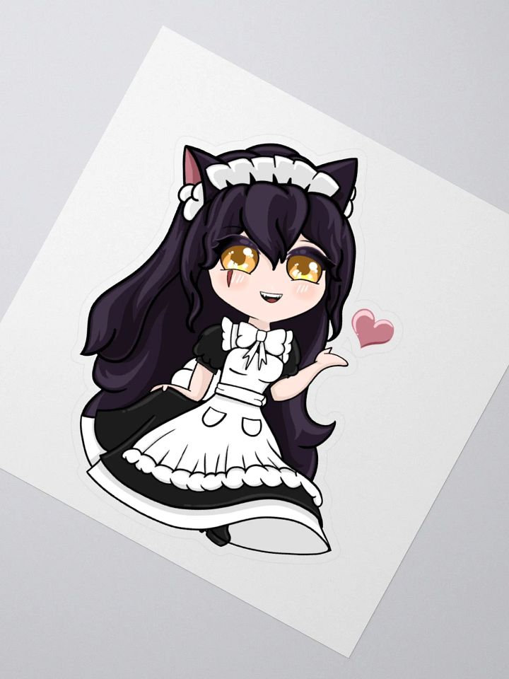 Maid Monday Kiss Cut Sticker product image (2)