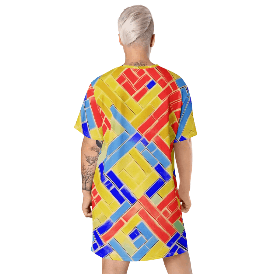Neon Nights T Shirt Dress product image (9)