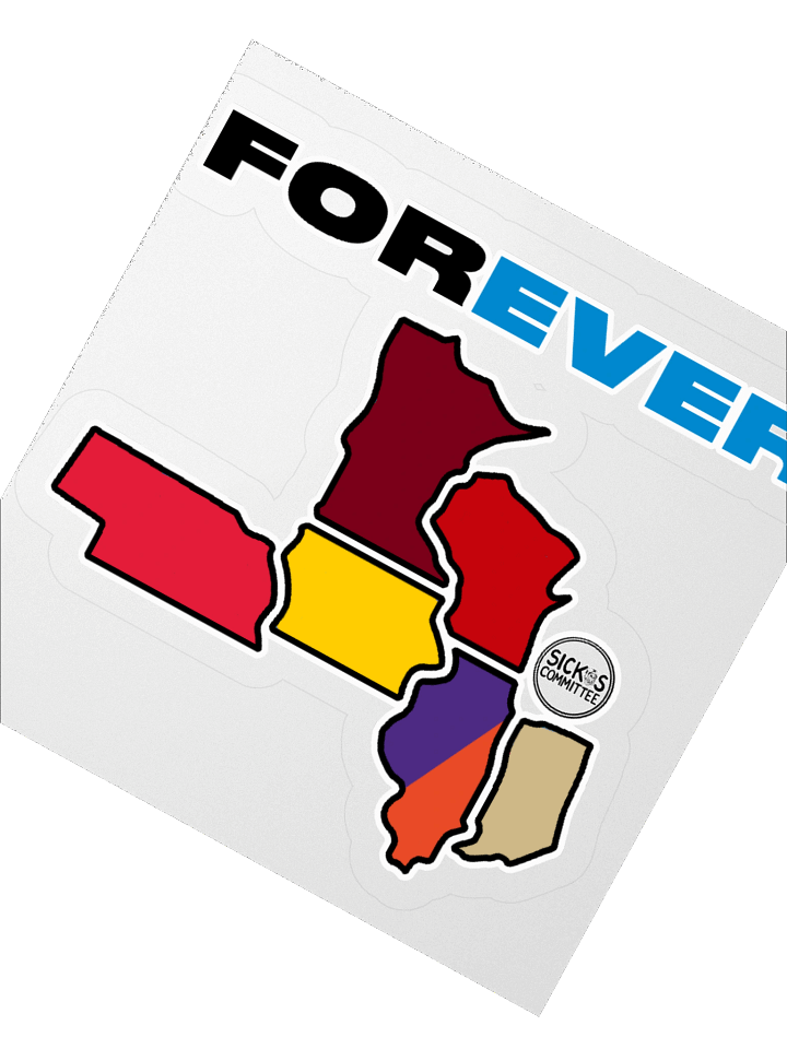 Large 9+1 West Forever Sticker product image (4)