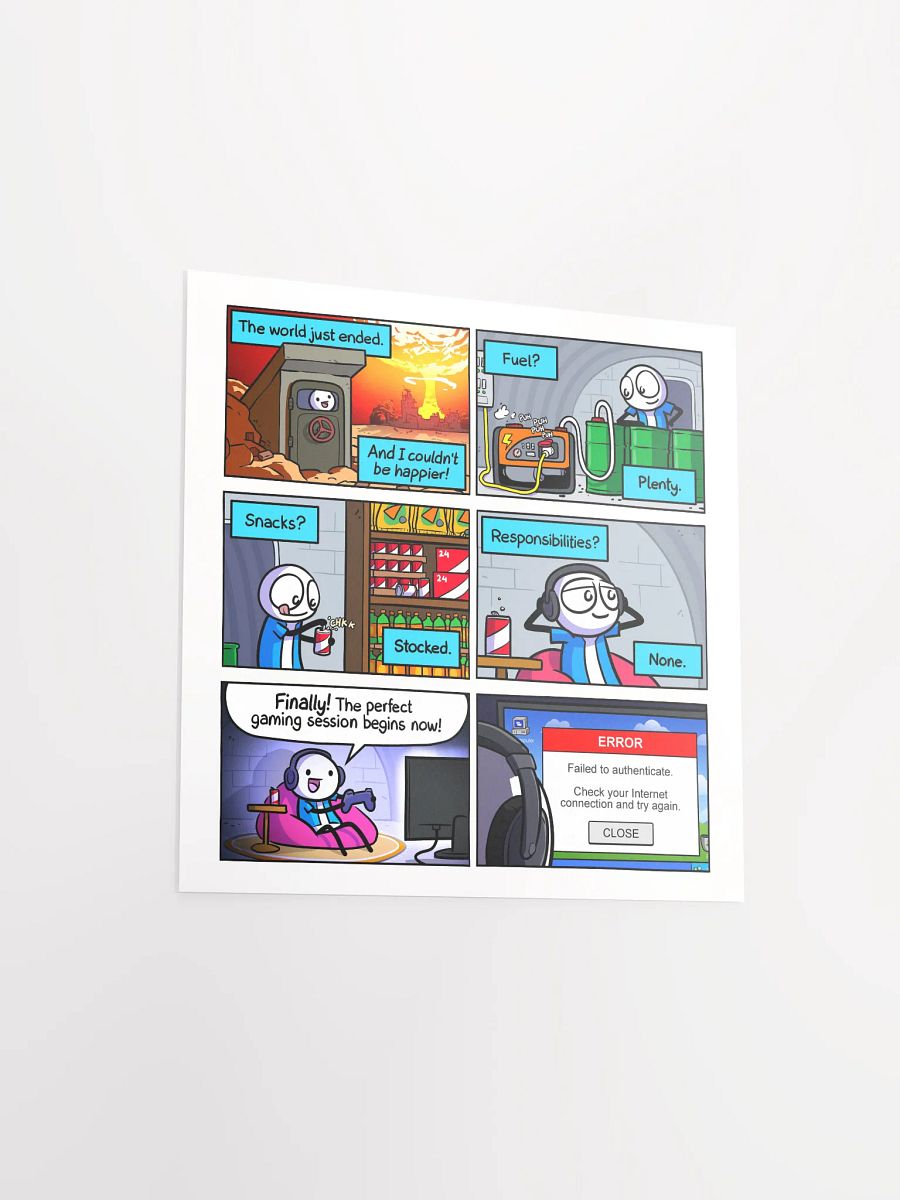 'Endgame' comic print product image (11)