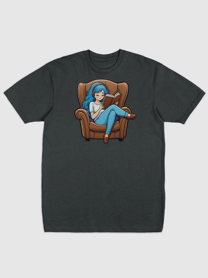 Blissful Reading Illustrated Unisex Tee product image (1)