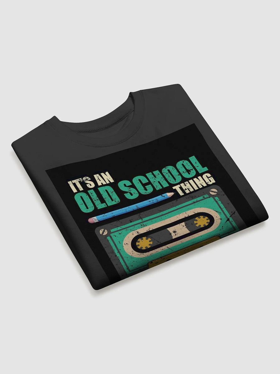 Old School Vibes Cassette Tape Sweatshirt product image (3)