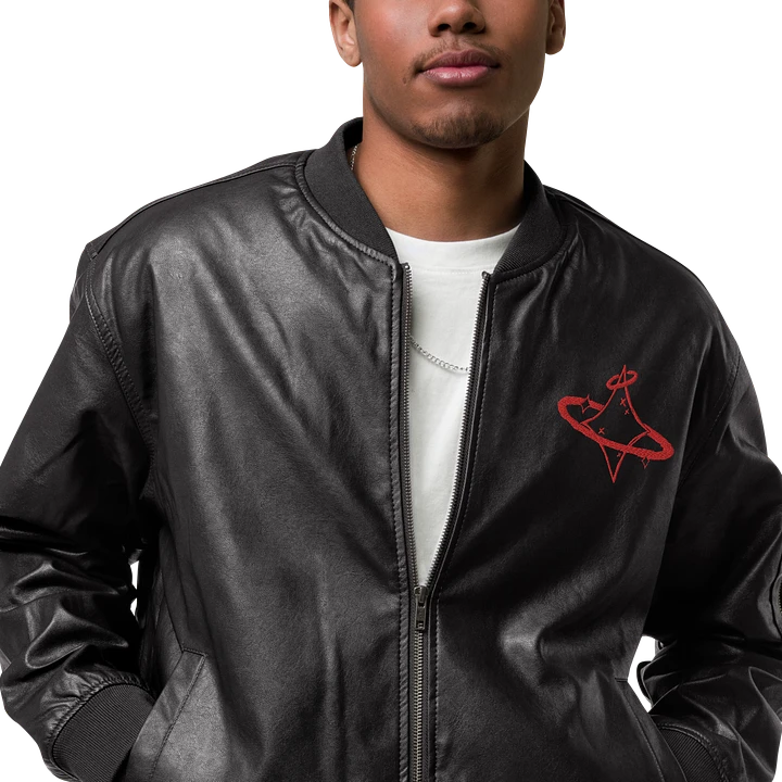 Revived Leather Bomber Jacket product image (2)