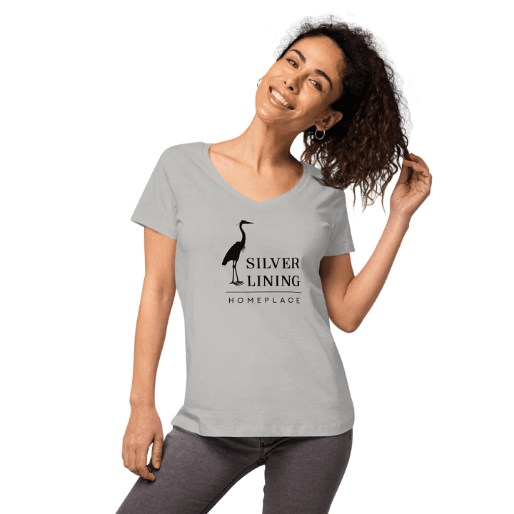 Heron Logo V-Neck Tee product image (2)