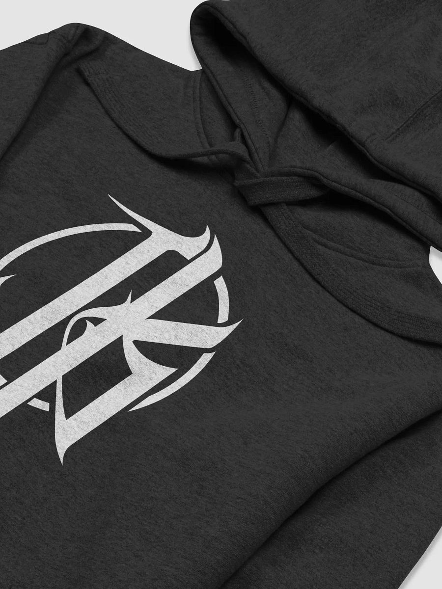 JK Logo Hoodie (White on Black) product image (3)