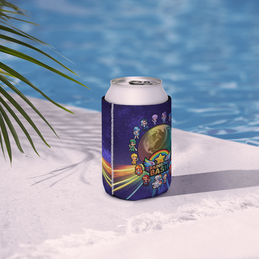 Rainbow Bash Koozie product image (6)