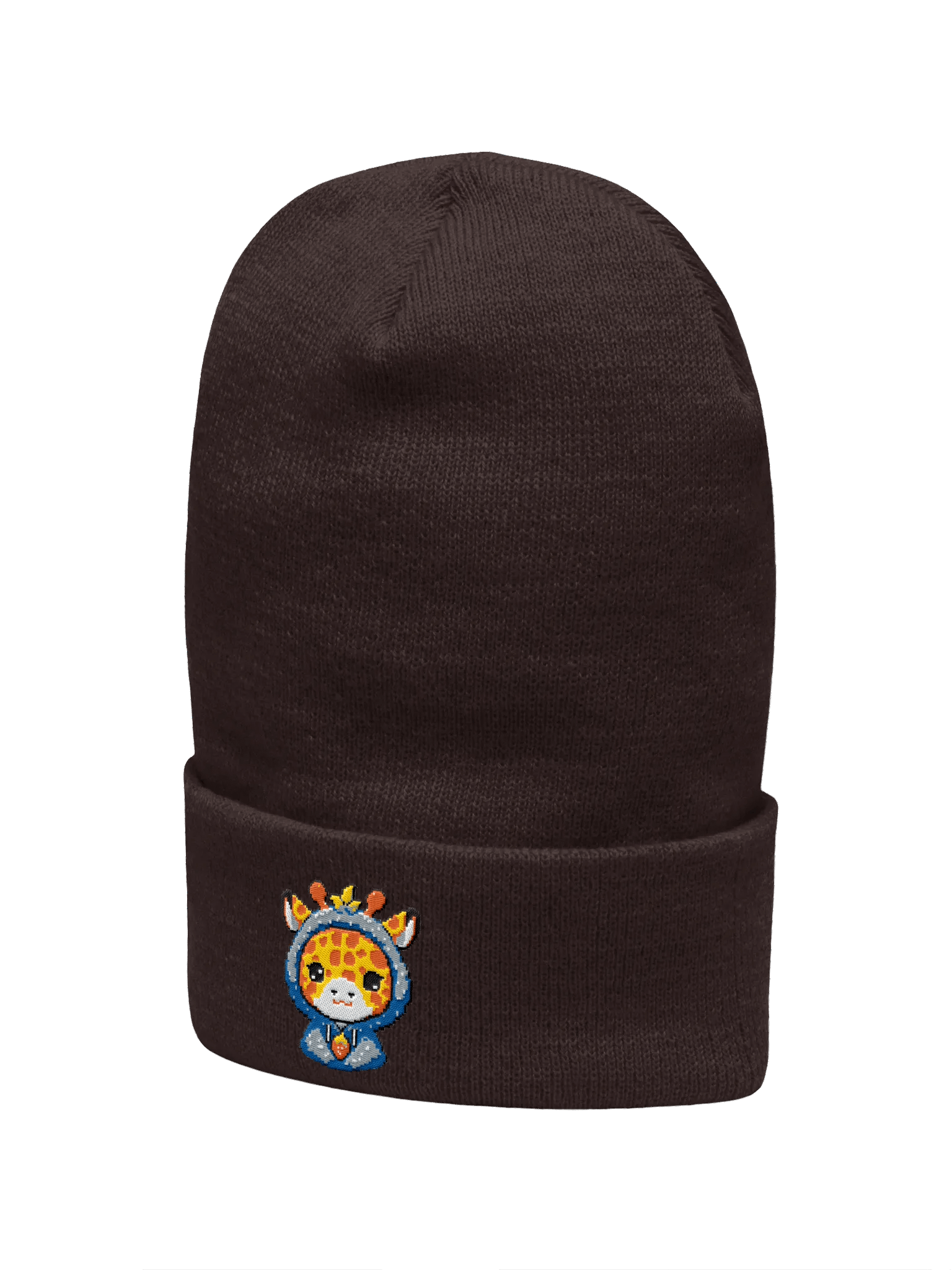 Giraffe on strawberry hoodie beanie product image (15)