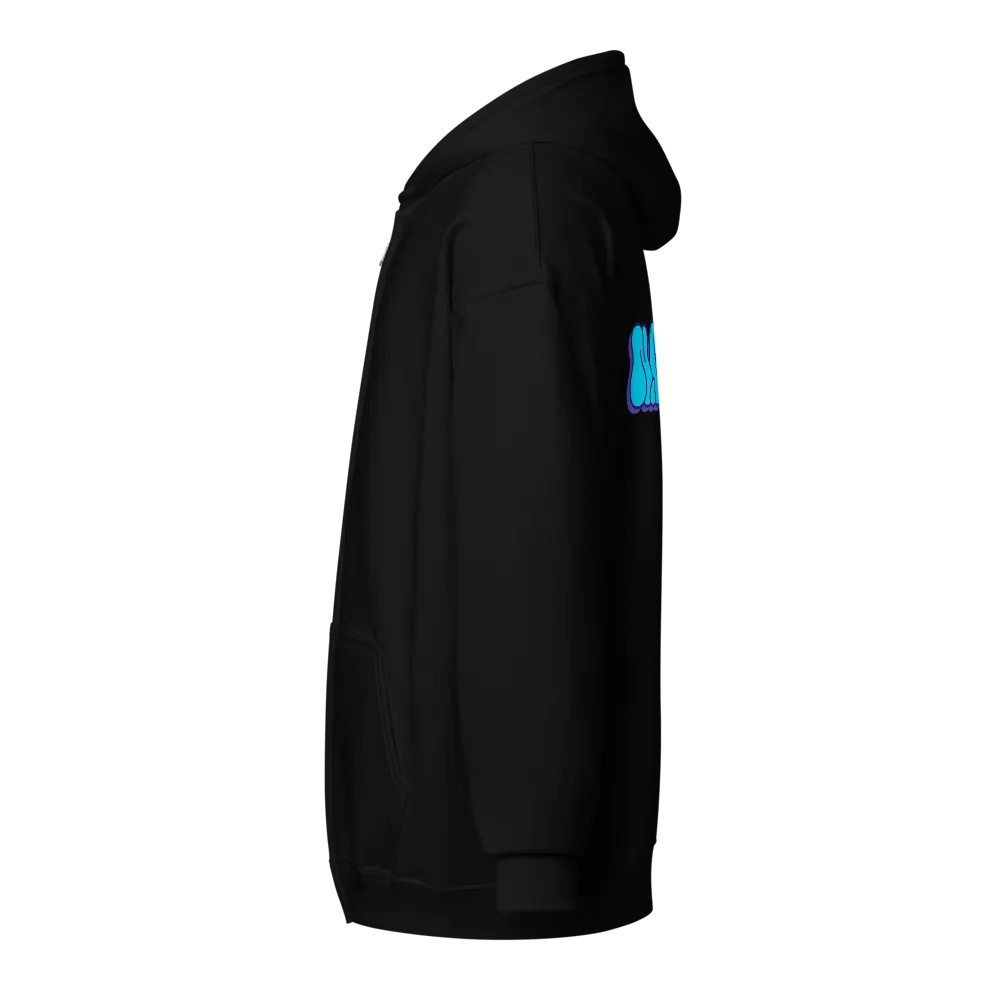 Graffiti Style Unisex Zip Hoodie product image (8)