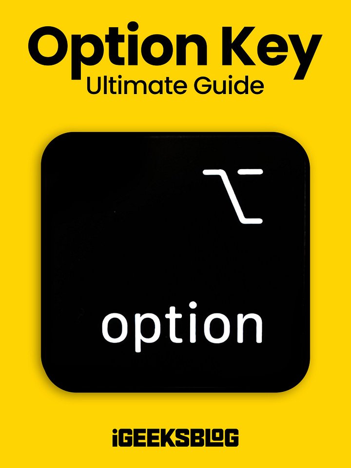 Ultimate Guide to Mac Option KeyNew Digital Product 💻 product image (1)