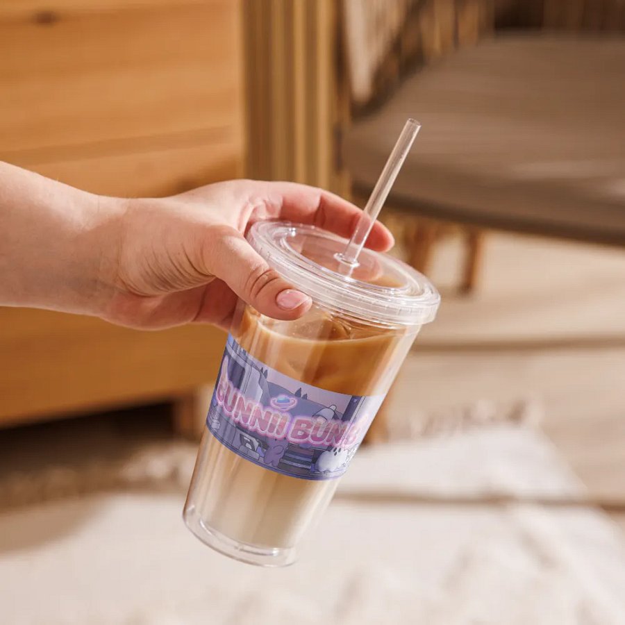 ♡ Clear Plastic Tumbler ♡ product image (9)