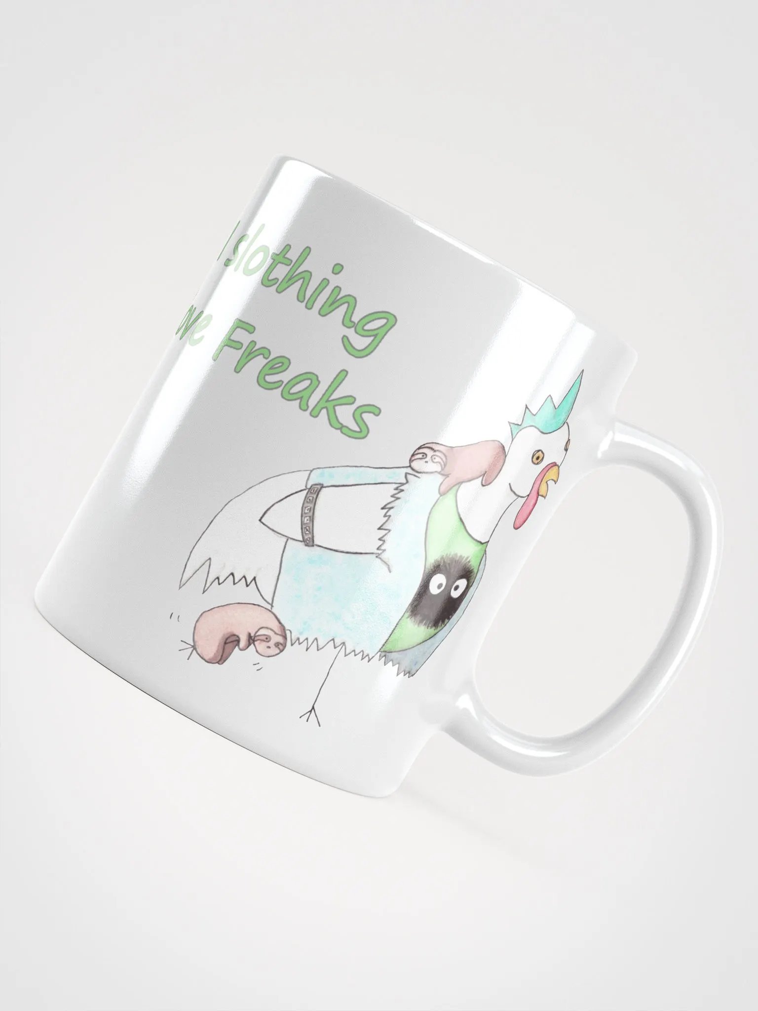 I Slothing Love Freaks Mug! product image (4)
