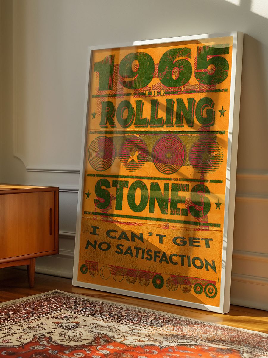 The Rolling Stones 1965 Tribute Poster | Vintage Rock Print | Retro Concert Art | Classic Music Decor | Timeless Tour Artwork product image (5)