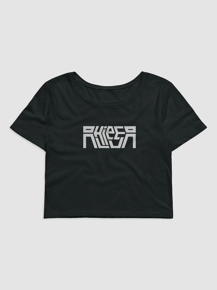 Black Geometric Crop Top product image (1)